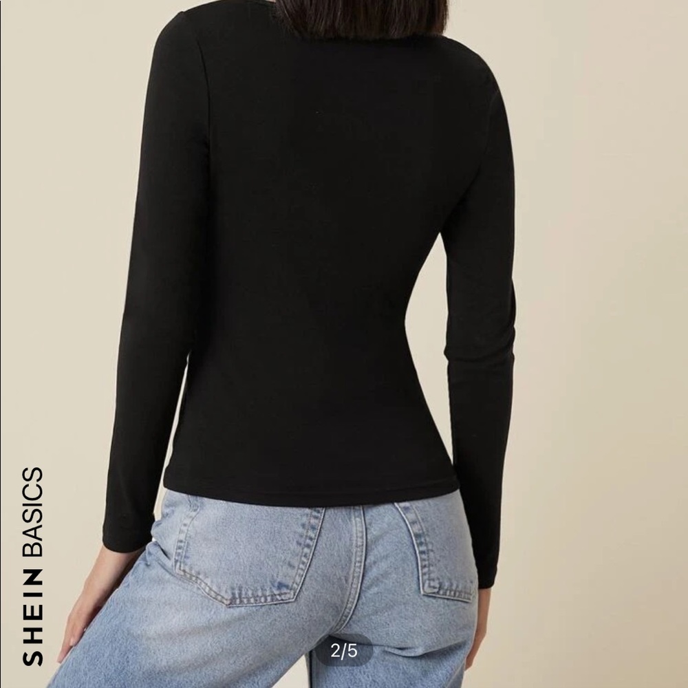 Square Neck Top - Picture 2 of 5